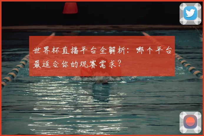 世界杯直播平台全解析:哪个平台最适合你的观赛需求?