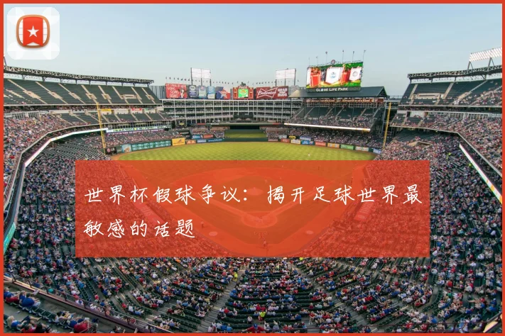 世界杯假球争议:揭开足球世界最敏感的话题