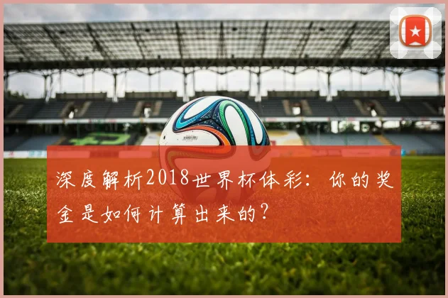 深度解析2018世界杯体彩:你的奖金是如何计算出来的?